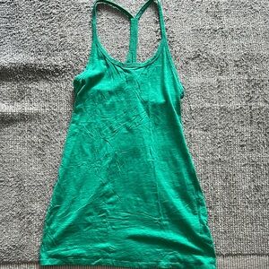 J. Crew Green Fitted Backless Mini Dress